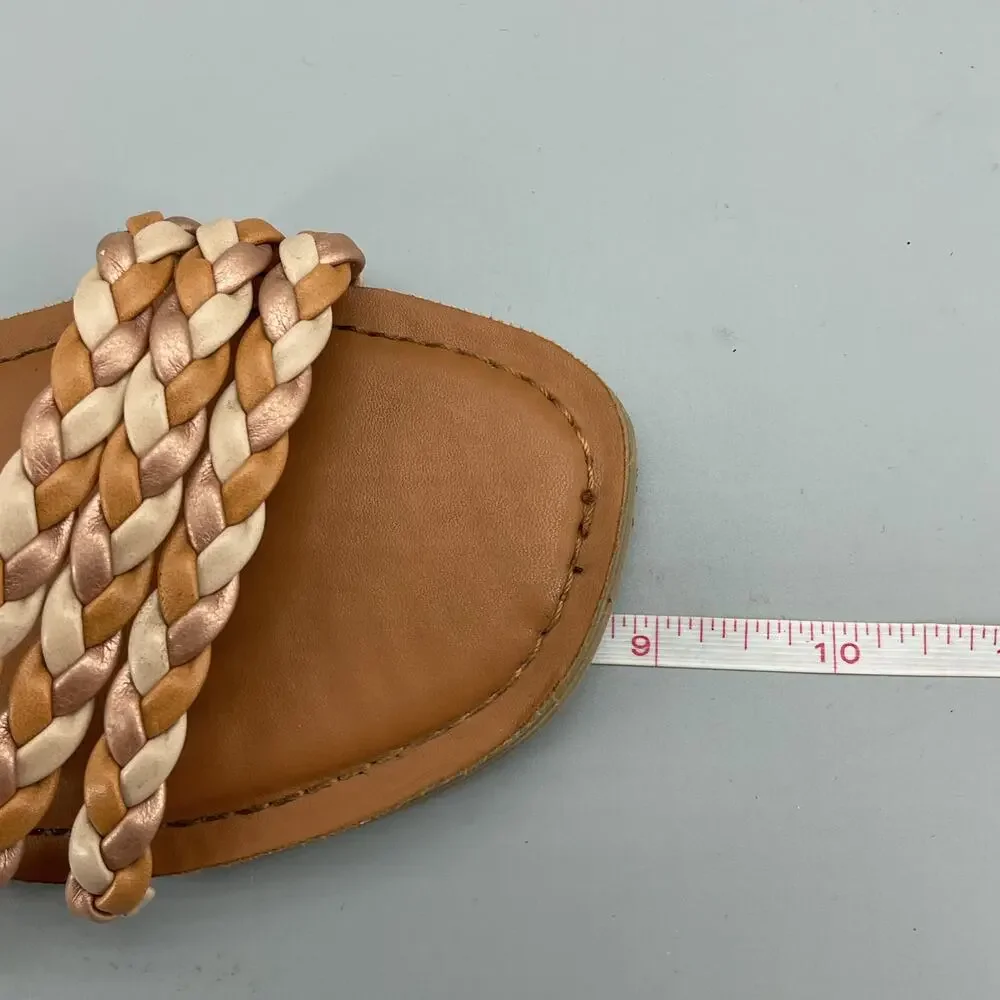 Steve Madden Girl’s Georjia Sandals Brown Size 3